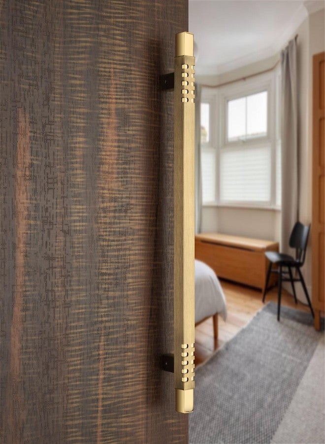 كومباس مقبض باب رئيسي من كومباس | مقابض أبواب للباب الرئيسي | مقابض سحب لجميع أبواب المنزل | المكتب | الفنادق، تشطيب عتيق (PH-901، 18 بوصة) - Image 1